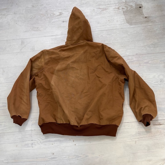 Carhartt Men’s Vintage J131 Full Zip Duck Canvas Thermal Lined Jacket Size 2XL - Picture 11 of 11